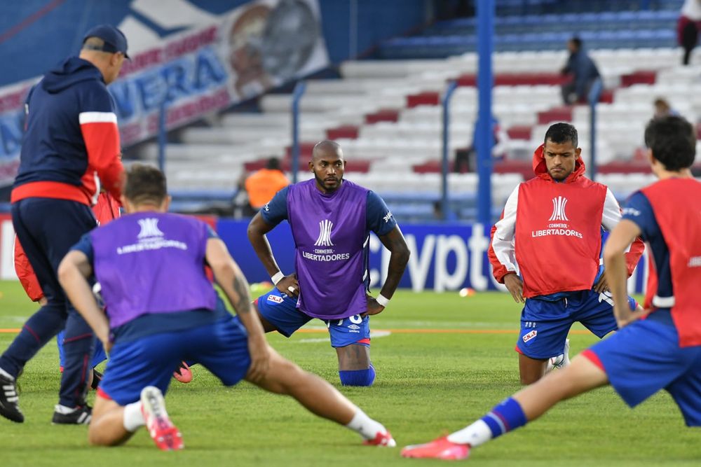 Diego Herazo y Rómulo Otero calientan con Nacional