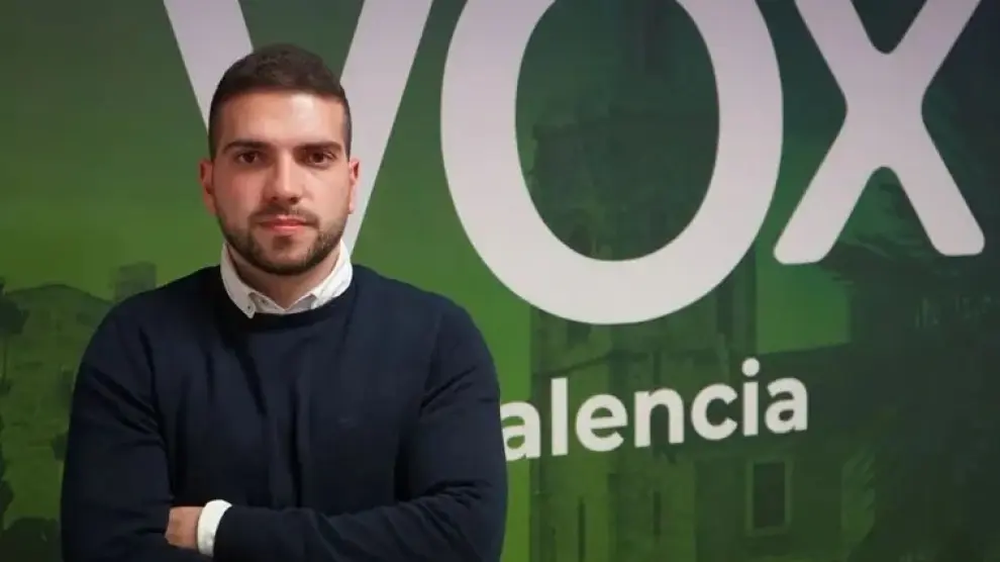 &nbsp;Daniel Furió, concejal de Vox.