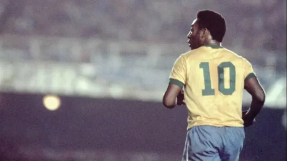 Pelé y la 10 de Brasil