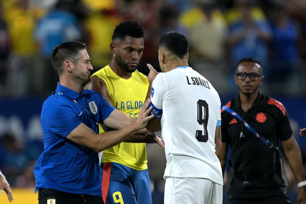 La recriminación de Luis Suárez a Borja    