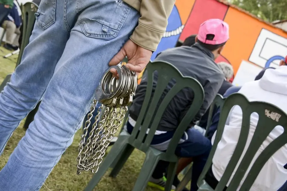 Inauguración de la plaza de Deportes. Sirpa. Foto de archivo.