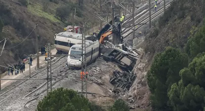Choque de trenes en Adamuz, Andalucía.
