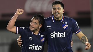 Nicolás Lodeiro y Maximiliano Gómez&nbsp;&nbsp;