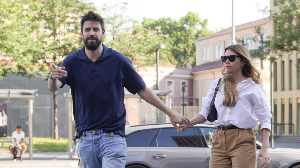 Gerard Piqué y Clara Chía