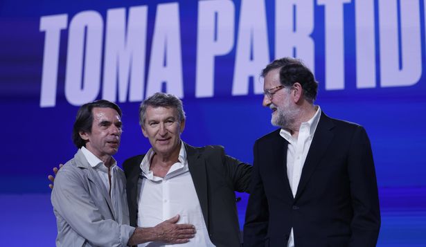Aznar critica la golfería estructural de Pedro Sánchez y pide que los delincuentes cambien los despachos por la cárcel