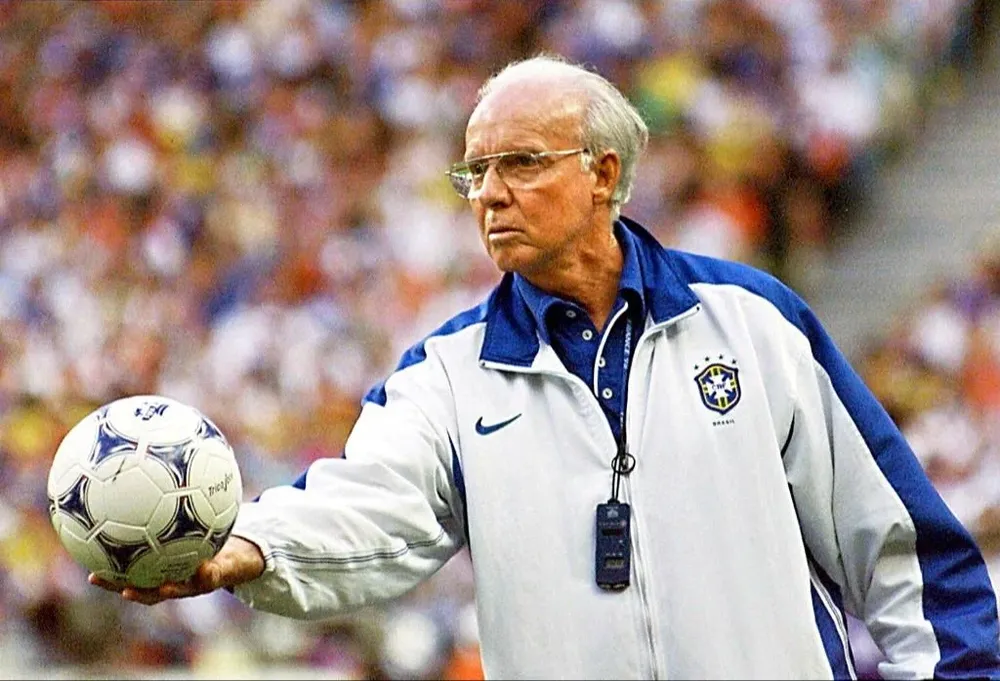 Mário Zagallo como técnico de Brasil