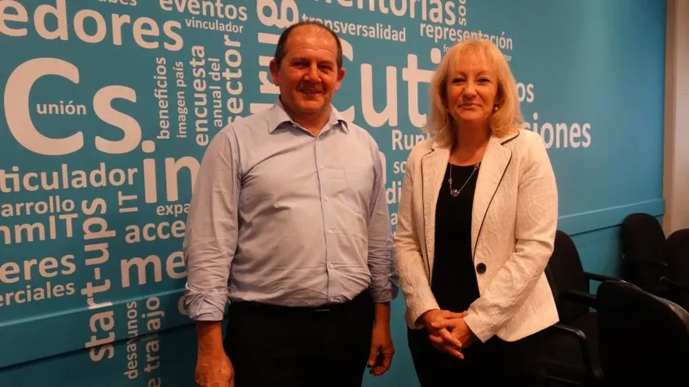 Alvaro Lamé y Carolina Cosse