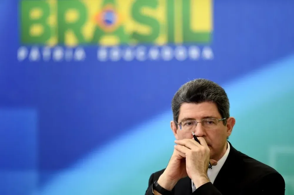 Joaquim Levy, ministro de Hacienda de Brasil, el lunes al anunciar el plan