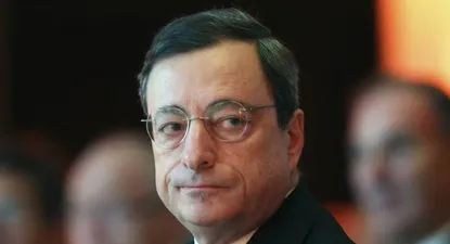 Mario Draghi, presidente del Banco Central Europeo