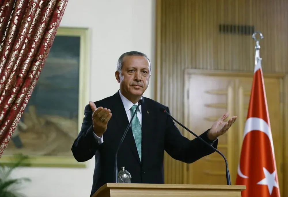 El presidente de Turquía Recep Tayyip Erdogan.