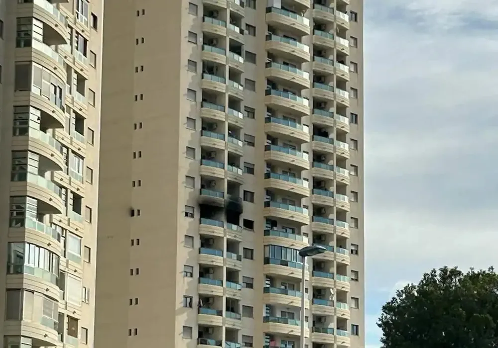 El edificio siniestrado en Alicante