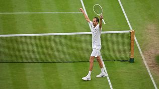 El ruso Daniil Medvedev eliminó al italiano Jannik Sinner