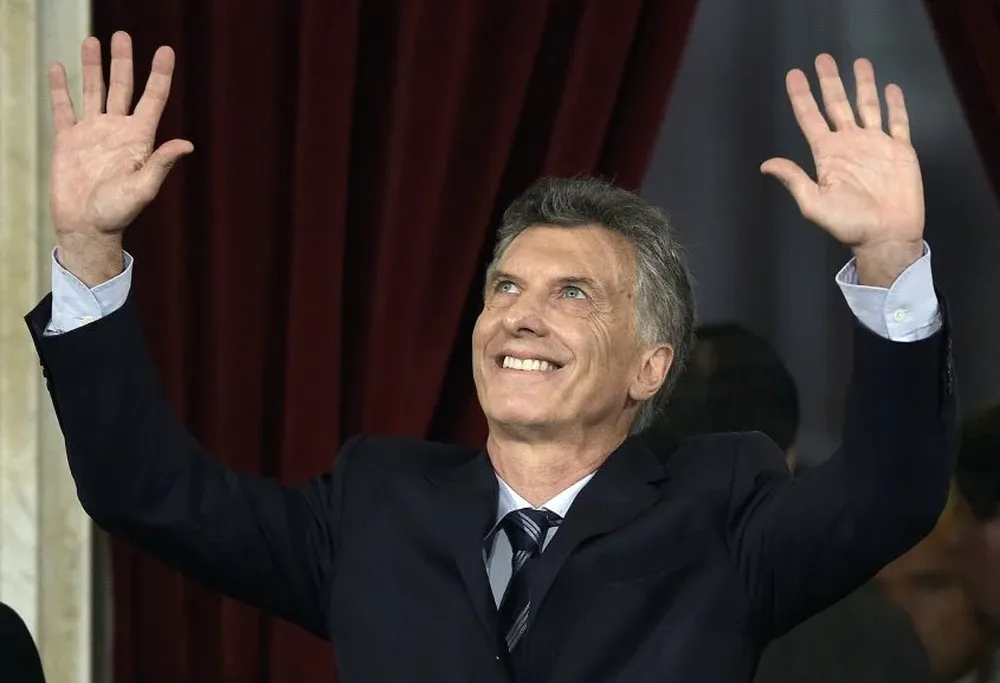 Mauricio Macri en el Congreso.