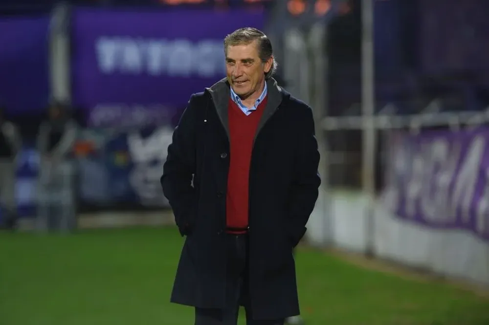 Eduardo Acevedo durante una de sus etapas en Defensor Sporting