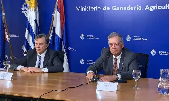 Tribuna del Agro en El Observador, de autoría de Manuel Otero y Fernando Mattos.