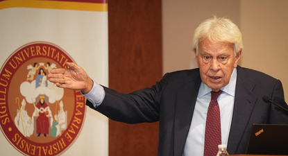 Felipe González, expresidente del Gobierno español