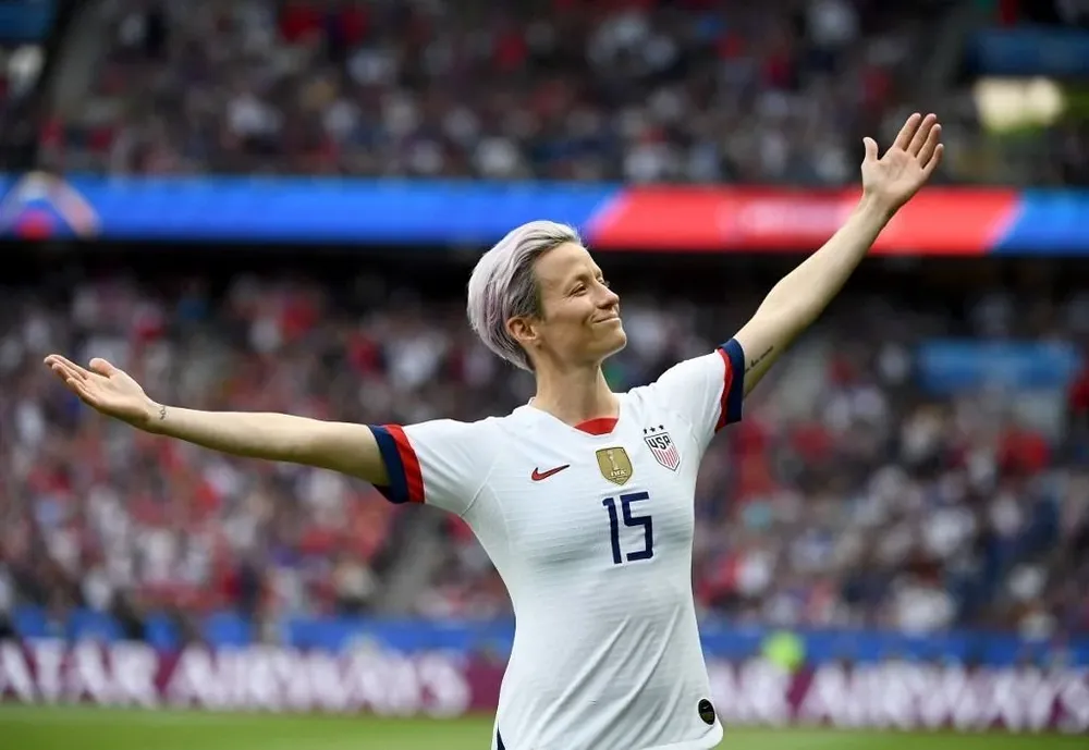 Megan Rapinoe, figura de Estados Unidos