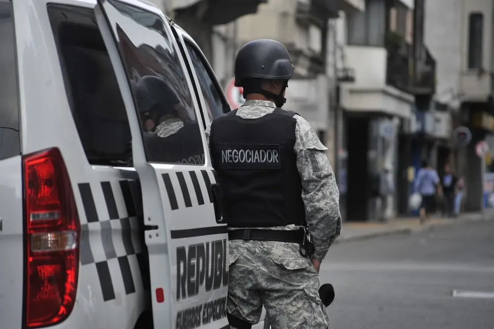 Foto de archivo. El delincuente fue detenido en Montevideo, sobre la avenida 18 de Julio