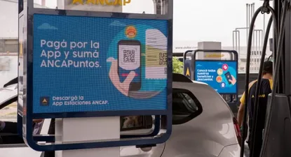 Ancap inauguró su estación del futuro frente al aeropuerto de Carrasco