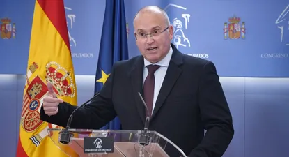 El portavoz del PP en el Congreso, Miguel Tellado.