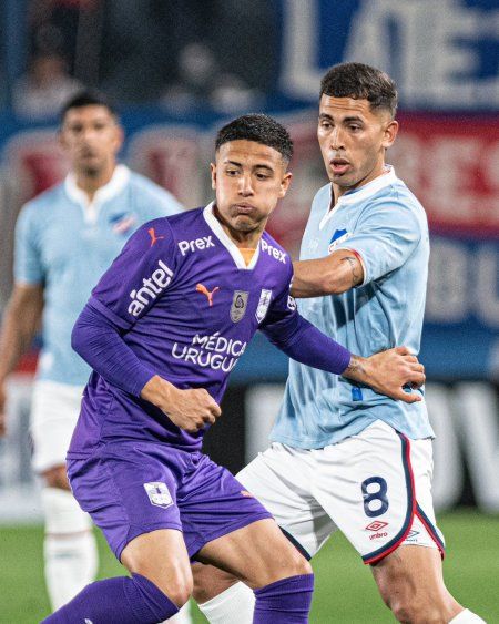 Oliva y Soria, en Nacional vs Defensor