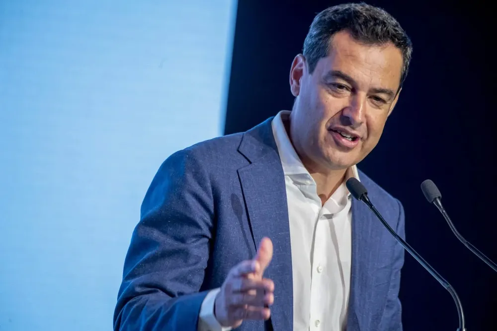 Juanma Moreno, presidente de la Junta de Andalucía.