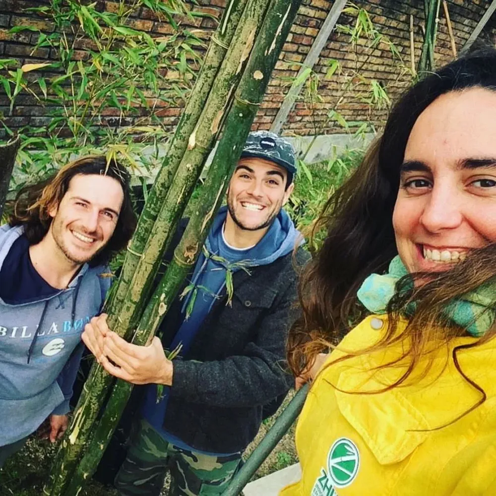 José Burlando, Gabriel Arenares y Analaura Antúnez