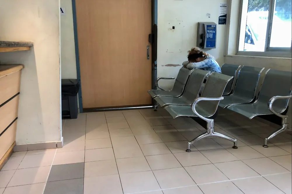 Sala de espera en un hospital. Archivo.