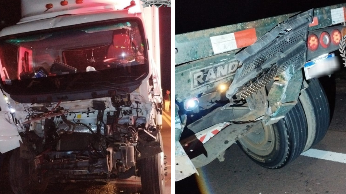 Choque entre dos camiones dejó a un hombre grave: la Ruta 5 estuvo ...