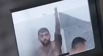 Gabigol, de la selección brasileña, se llevó un gran susto mientras se bañaba en el estadio en el que entrenó Brasil