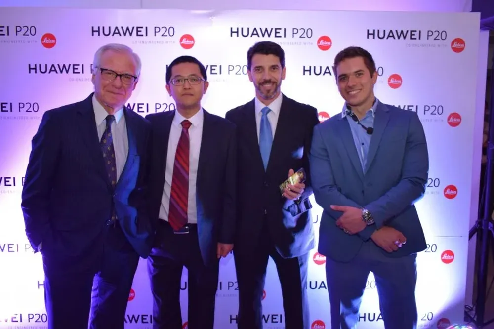 Gustavo Delgado, Ma Yunho, Marcelo Abreu y Alejandro Gallo 