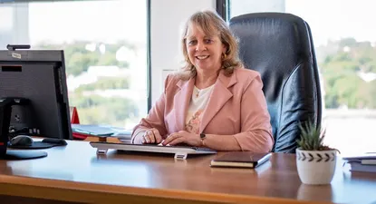 La presidenta de UTE, Silvia Emaldi.