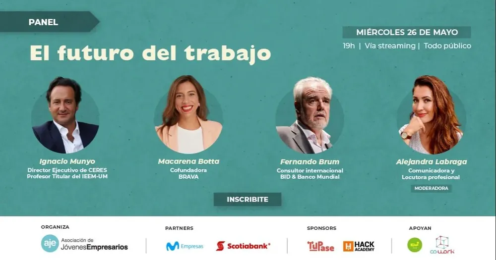 Los participantes que estarán en el panel