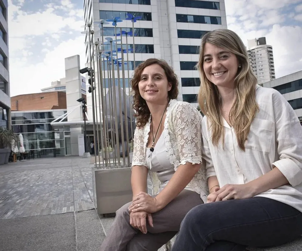 Valeria Delfino y Constanza Boix