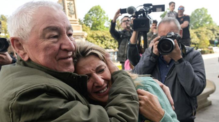 Suso Díaz, y su hija, la ministra de Trabajo, Yolanda Díaz.