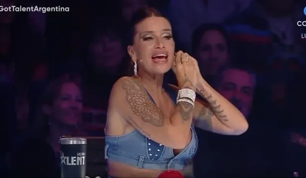 Flor Peña protagonizó un divertido momento este domingo