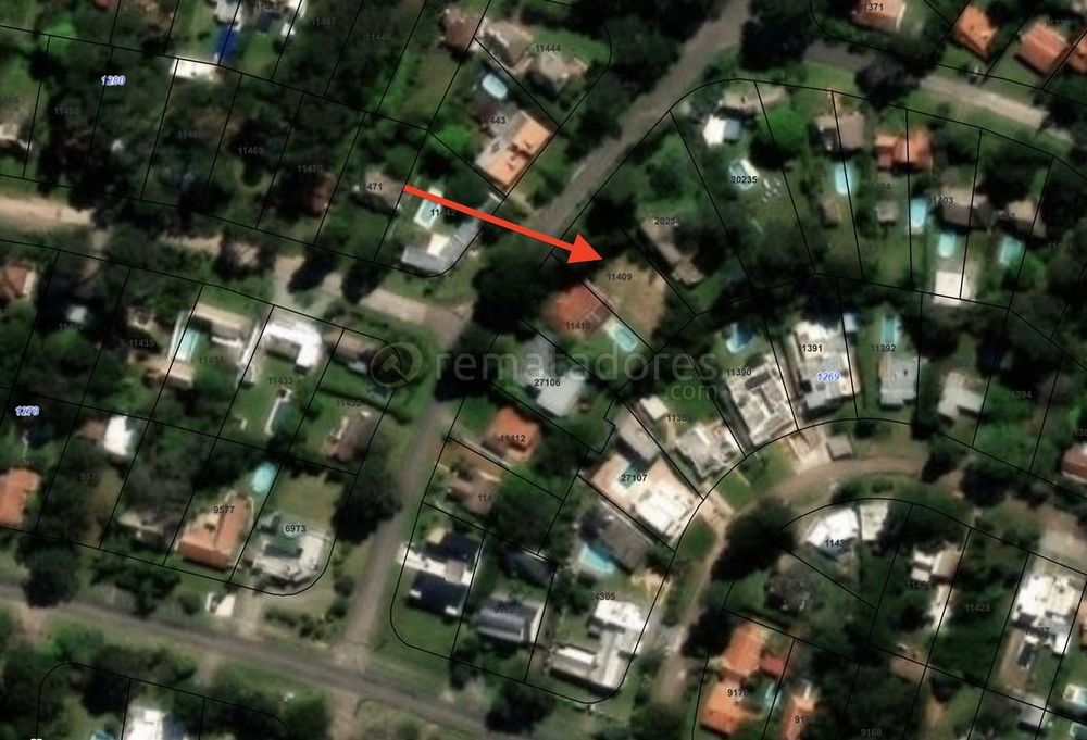 El predio en Pinares.&nbsp;