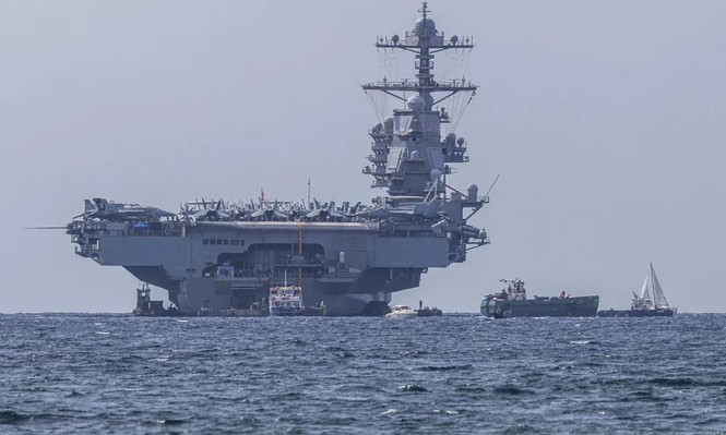 Trump afirma que EEUU interceptó un carguero iraní que intentó burlar el bloqueo naval en el golfo de Omán