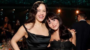 Rosalía y Aitana en Los40 Music Awards.
