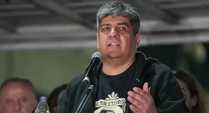 Pablo Moyano, secretario general de la CGT y adjunto de Camioneros.