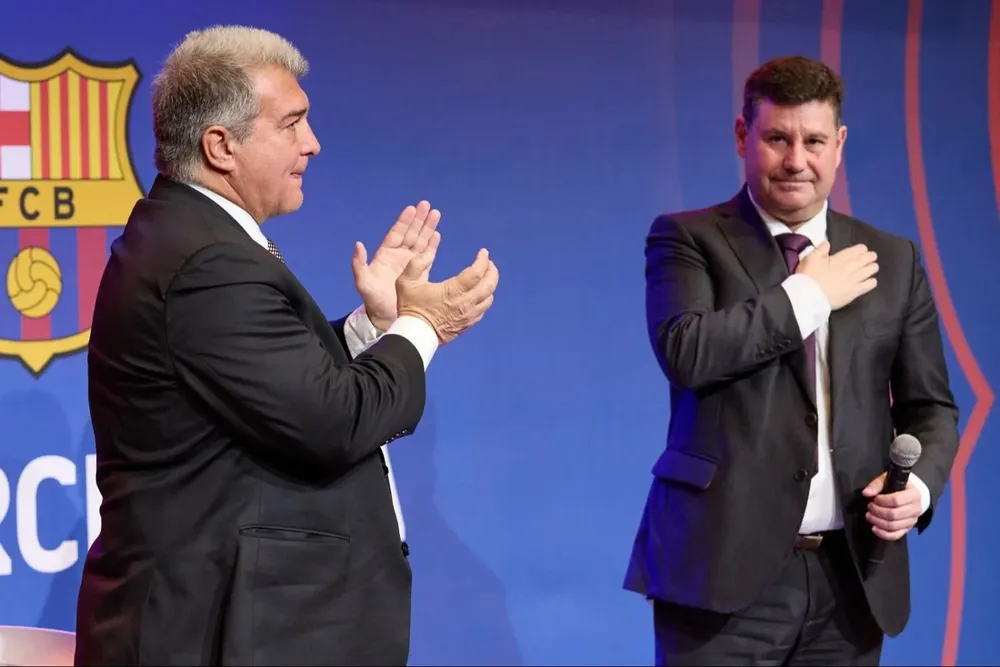 Laporta elogia a Romeu.