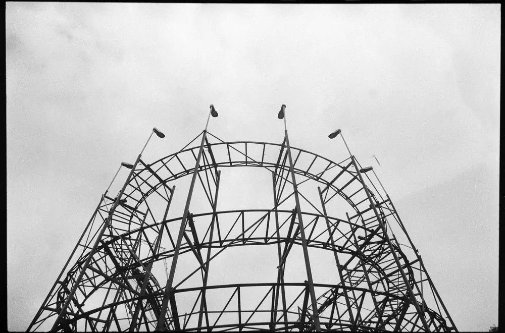 Montaña Rusa del Parque Rodó en 1994 - 1995