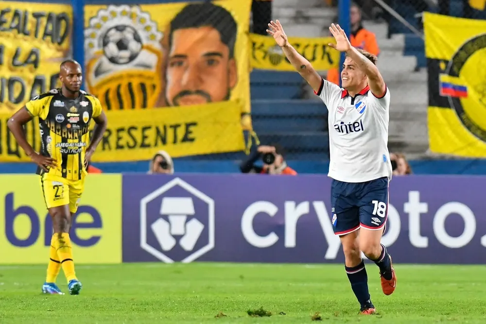 Festejo de Jere Recoba