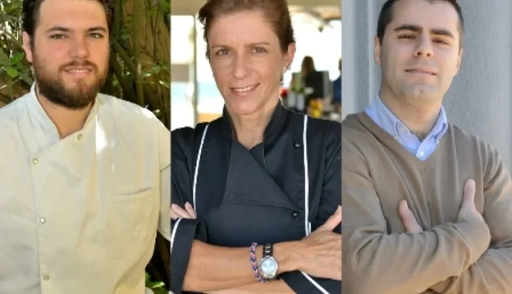 Aurelien Bondoux, Verónica Rucks y Sebastián Mariani