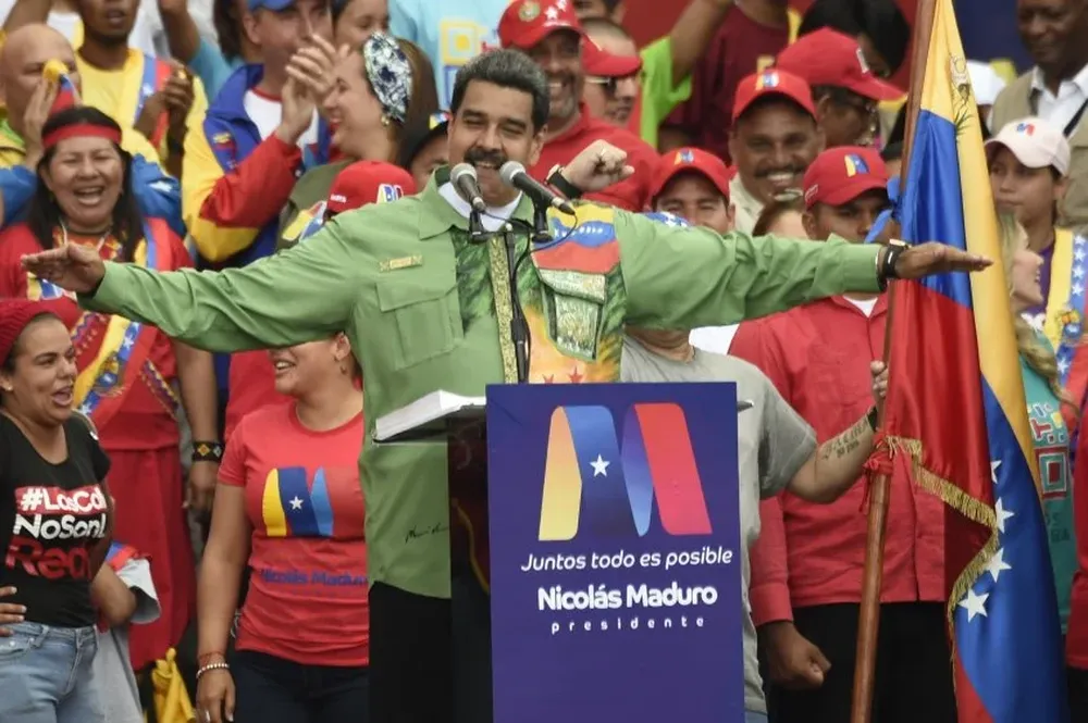 ICS (International Consulting Services) da como ganador a Nicolás Maduro con un 55,9% de los votos