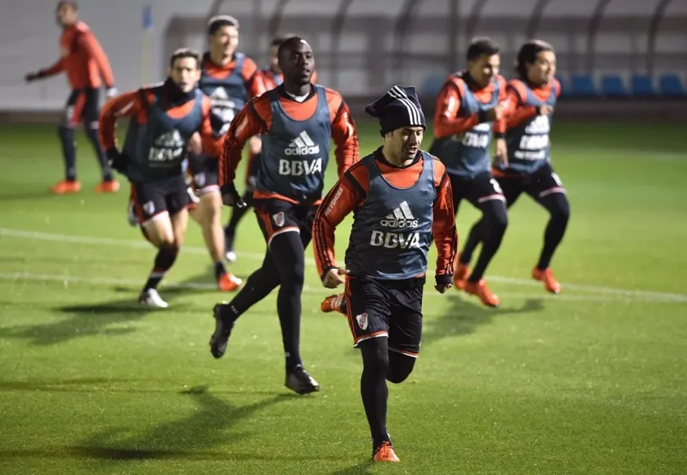 Rodrigo Mora en uno de los entrenamientos en Osaka