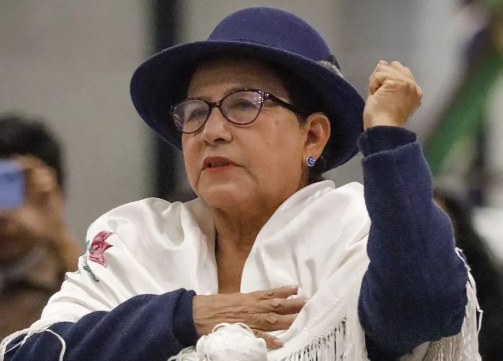 Celinda Sosa es la nueva canciller de Bolivia en reemplazo e Rogelio Mayta.