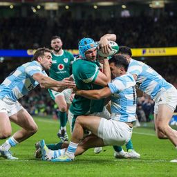 Los Pumas ante Irlanda