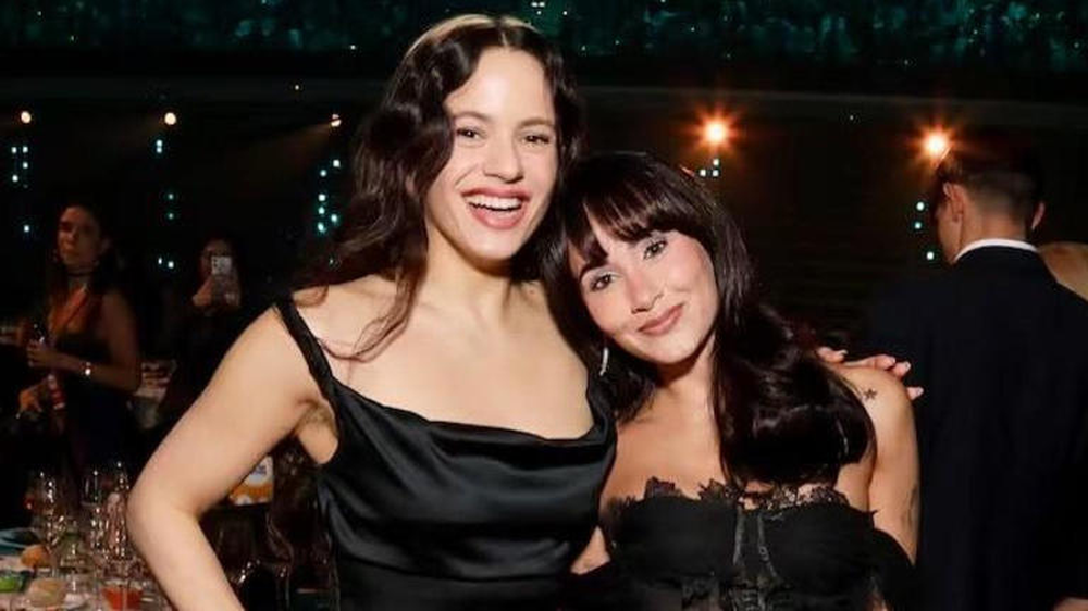 Rosalía y Aitana en Los40 Music Awards.