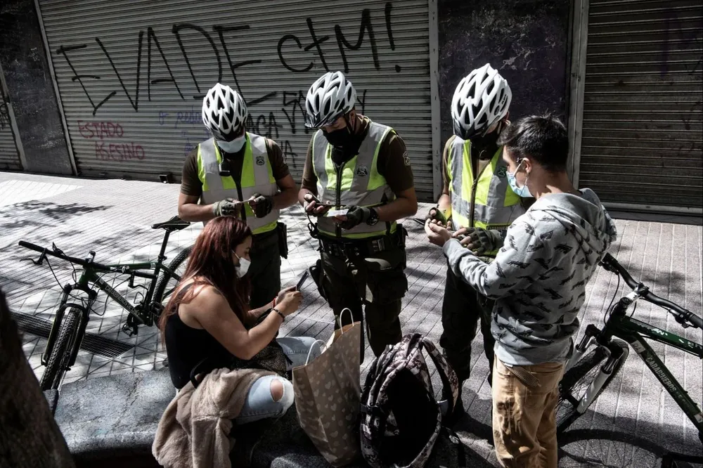Controles policiales en Chile